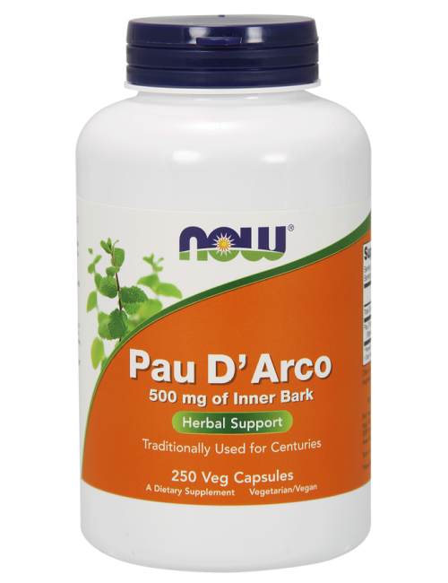 Pau Darco (La pacho, Pau D`arco) kora 500mg 250kaps Now Foods