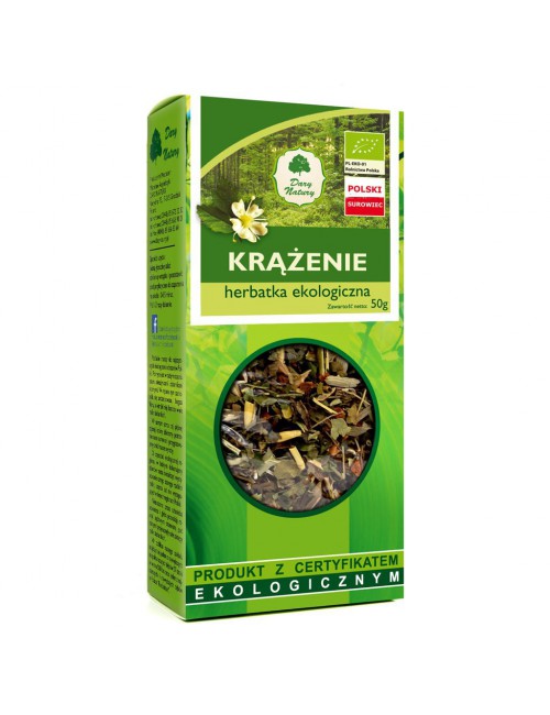 Herbatka Krążenie EKO 50g Dary Natury