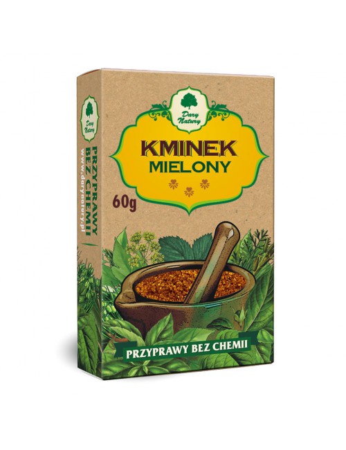 Przyprawa Kminek mielony 60g Dary Natury