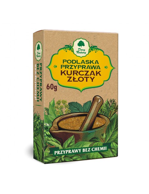 Przyprawa Złoty kurczak 60g Dary Natury