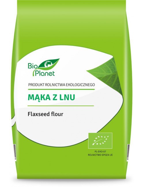 Mąka z lnu EKO 400g Bio Planet