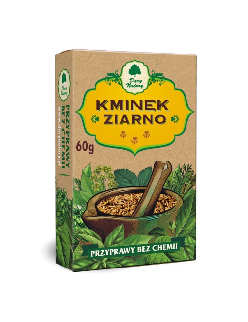 Przyprawa Kminek ziarno 60g Dary Natury