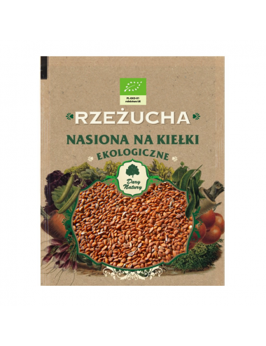 Nasiona na kiełki rzeżucha EKO 30g Dary Natury