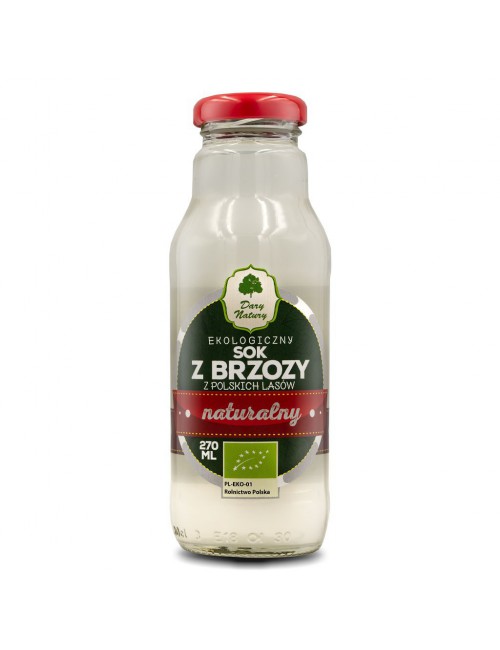 Sok z brzozy naturalny EKO 270ml Dary Natury