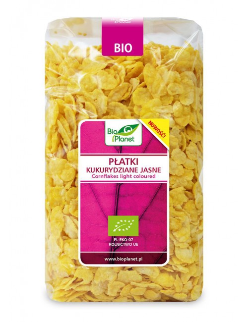 Płatki kukurydziane jasne BIO 250g Bio Planet