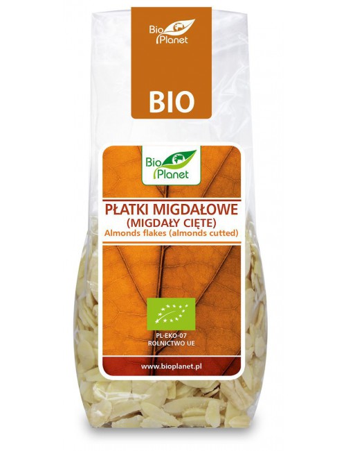 Płatki migdałowe (migdały cięte) 100g Bio Planet