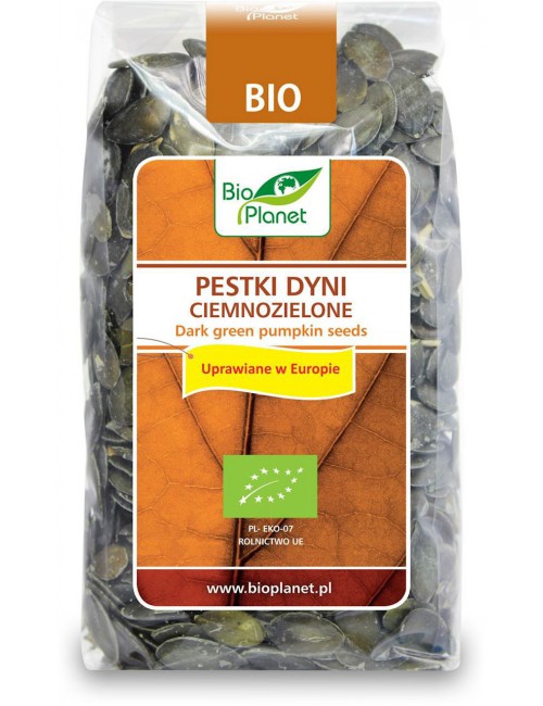 Pestki dyni ciemnozielone BIO 350g Bio Planet