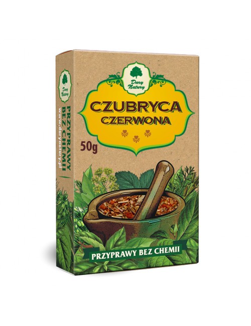 Przyprawa Czubryca czerwona 50g Dary Natury