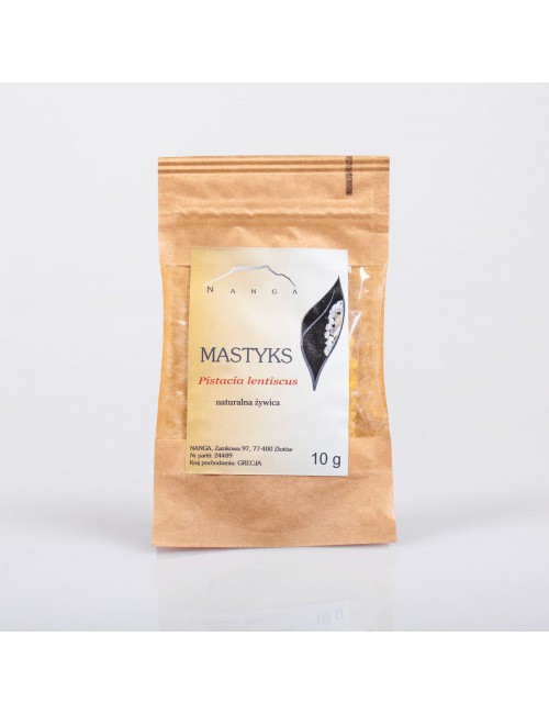 Mastyks (mastika) naturalna żywica (Pistacia lentiscus) 10g Nanga