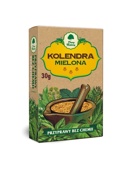 Przyprawa Kolendra mielona 30g Dary Natury