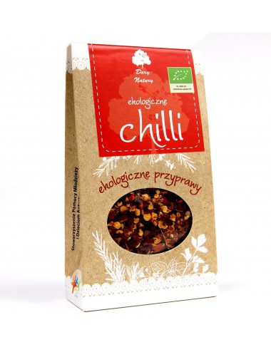 Przyprawa Chilli płatki EKO 30g Dary Natury