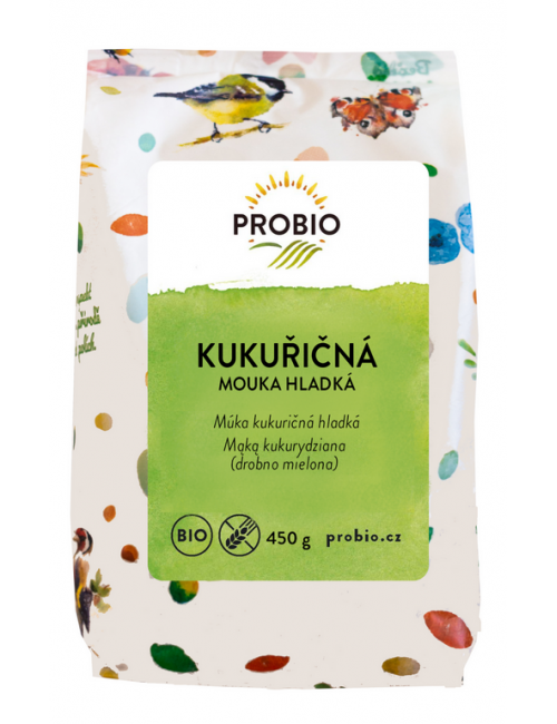 Mąka kukurydziana bezglutenowa EKO 450g ProBio