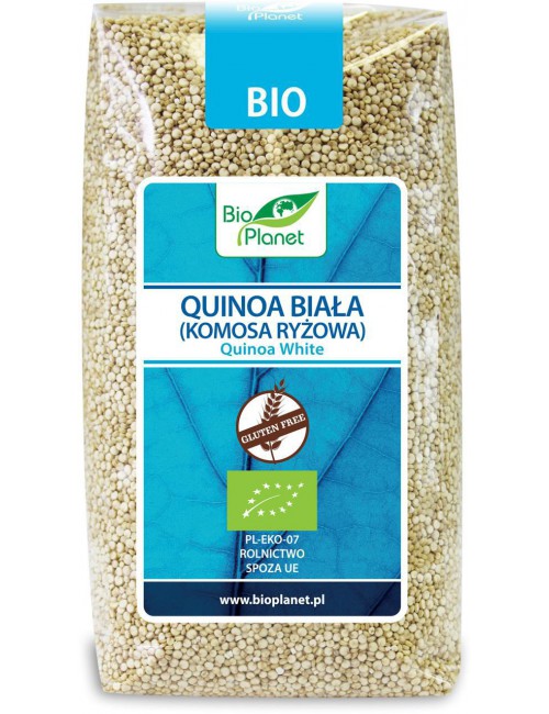 QUINOA BIAŁA (KOMOSA RYŻOWA) BEZGLUTENOWA BIO 500 g - BIO PLANET