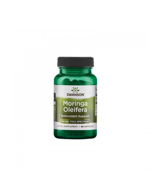 Moringa ekstrakt (Moringa Oleifera) 400mg 60kaps Swanson