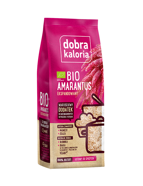 Amarantus ekspandowany BIO 120g Dobra Kaloria