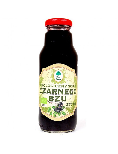 Sok z czarnego bzu 100% EKO 270ml Dary Natury