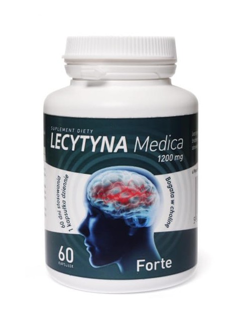 Lecytyna 1200mg 60kaps Aliness