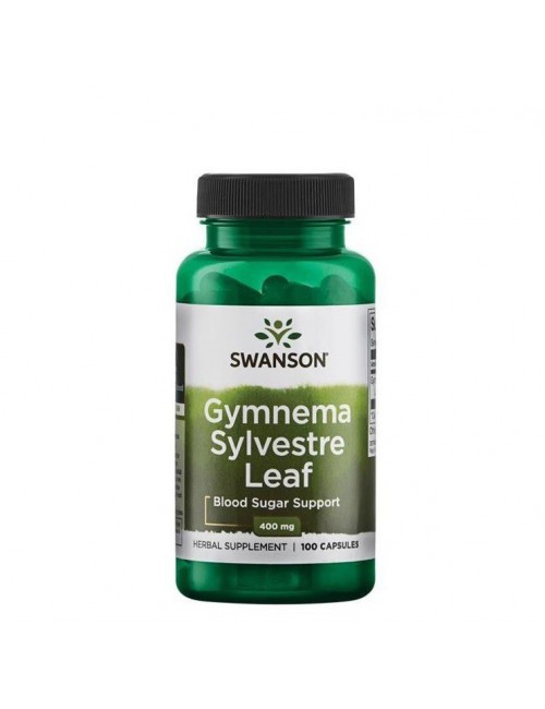 Gymnema Sylvestre (Gurmar liść) 400mg 100kaps Swanson