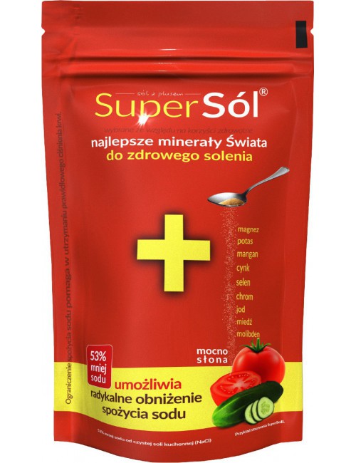 Super Sól Bogactwo minerałów 500g Hepatica