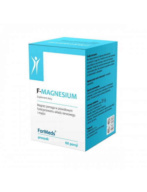 Magnez F-Magnesium proszek 60 porcji ForMeds