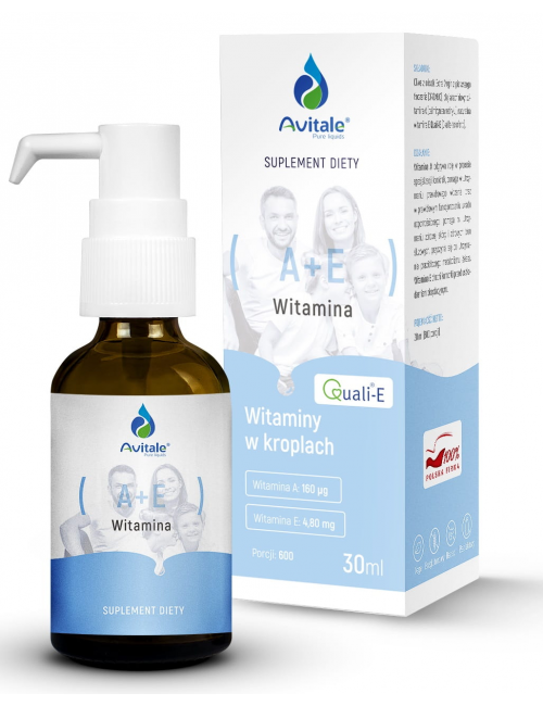 Witaminy A+E Quali-E 30ml Avitale