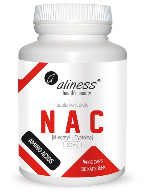 NAC N-Acetyl L-Cysteina 190mg 100tab Aliness