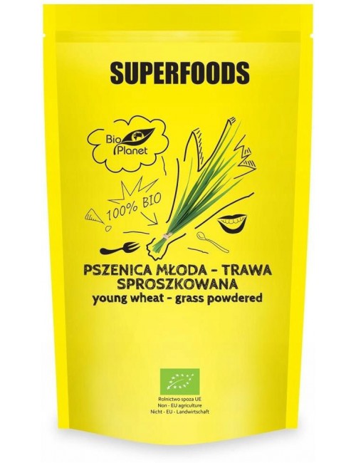 Pszenica młoda, trawa sproszkowana BIO 150g Bio Planet