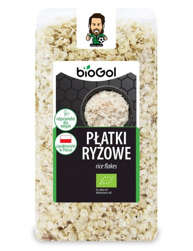 Płatki ryżowe Bio 300g Biogol
