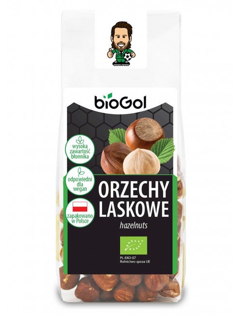 Orzechy laskowe BIO 100g Biogol