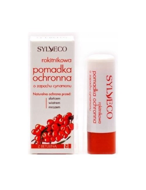 Pomadka Rokitnikowa ochronna cynamonowa 4,6g Sylveco