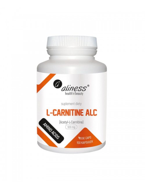 L-Carnityne ALC 500mg 100kaps Aliness
