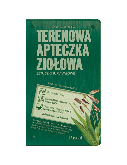 Książka "Terenowa apteczka ziołowa" Bartosz Jemioła