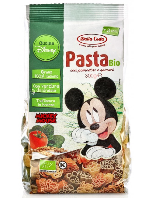 Makaron semolinowy trójkolorowy Disney Mickey EKO 300g Dalla Costa