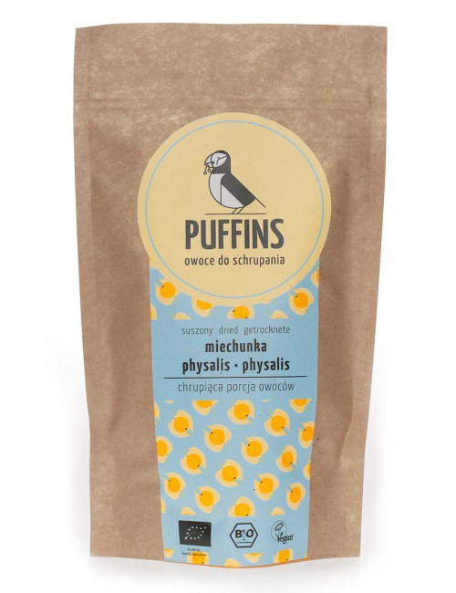 Miechunka suszona BIO 40g Puffins