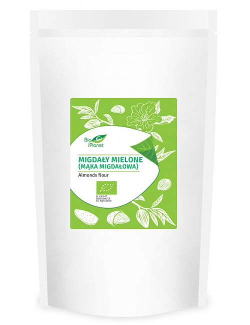 Mąka migdałowa (migdały mielone) EKO 400g Bio Planet