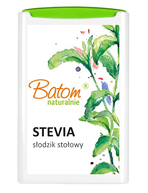 STEVIA PASTYLKI W DOZOWNIKU (300 szt.) 18 g - BATOM