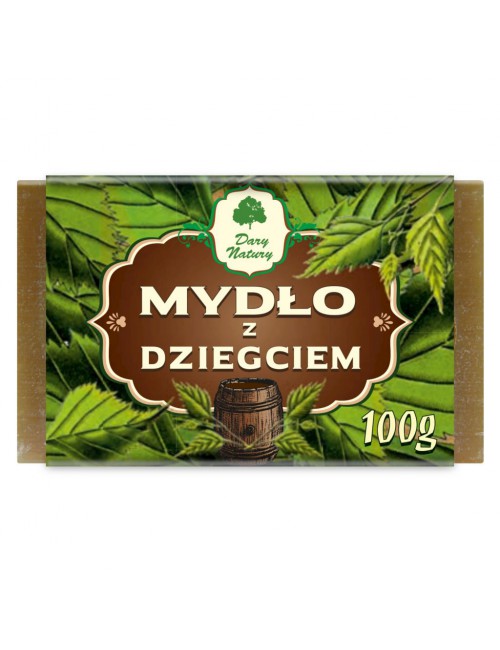 Mydło w kostce z dziegciem (dziegciowe) 100g Dary Natury