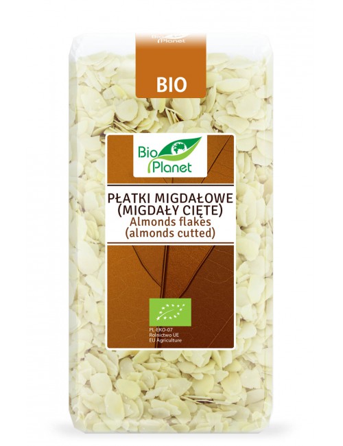 Płatki migdałowe (migdały cięte) BIO 300g Bio Planet