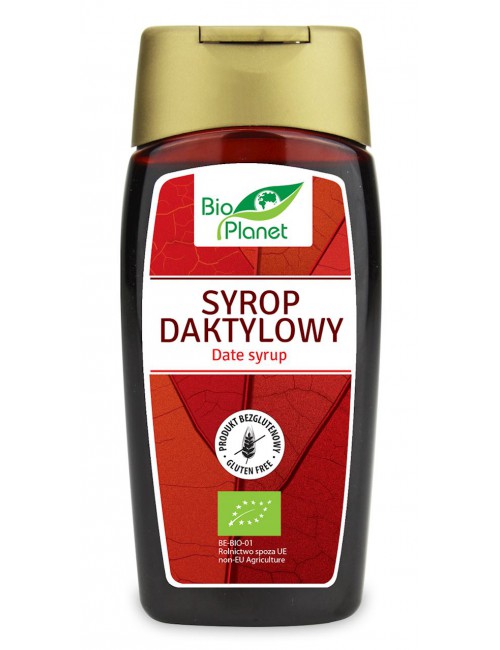 Syrop daktylowy bezglutenowy BIO 250ml Bio Planet