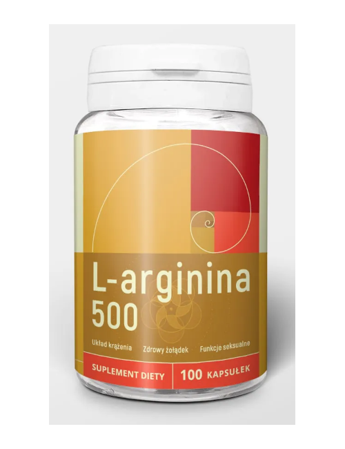 L-Arginina 500mg 100kaps Nanga