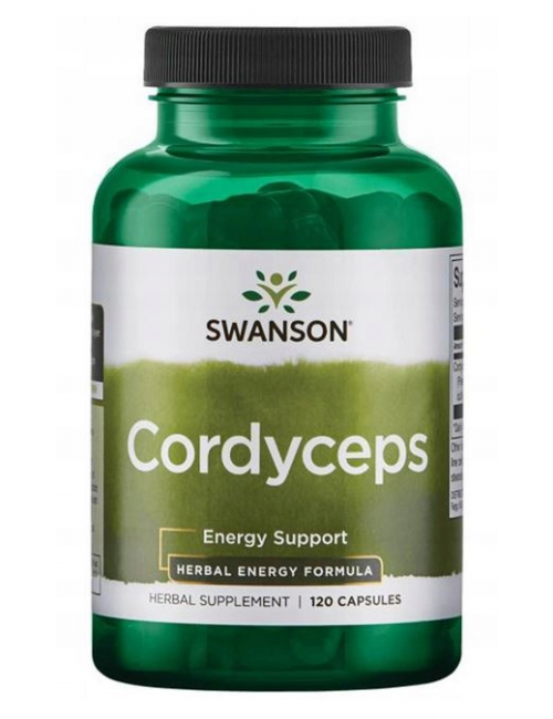 Maczużnik (Cordyceps chiński) 600mg 120kaps Swanson