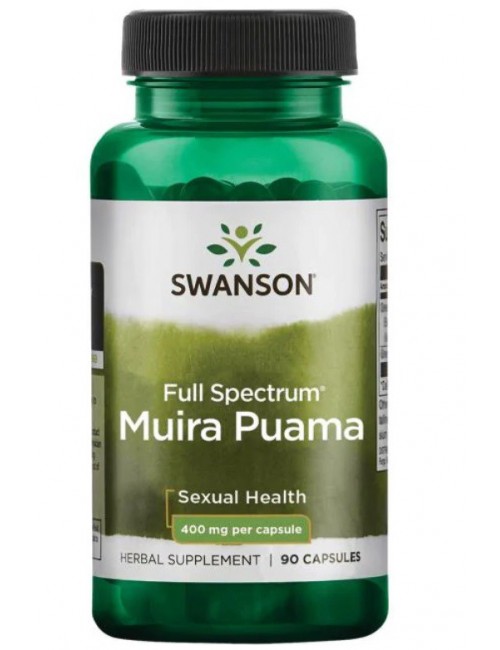 Muira Puama 400mg 90kaps Swanson