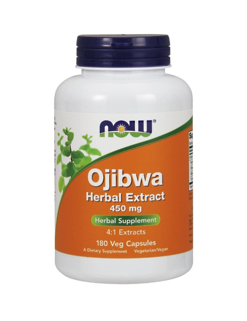 Ojibwa herbal extract 450mg 180kaps Now Foods