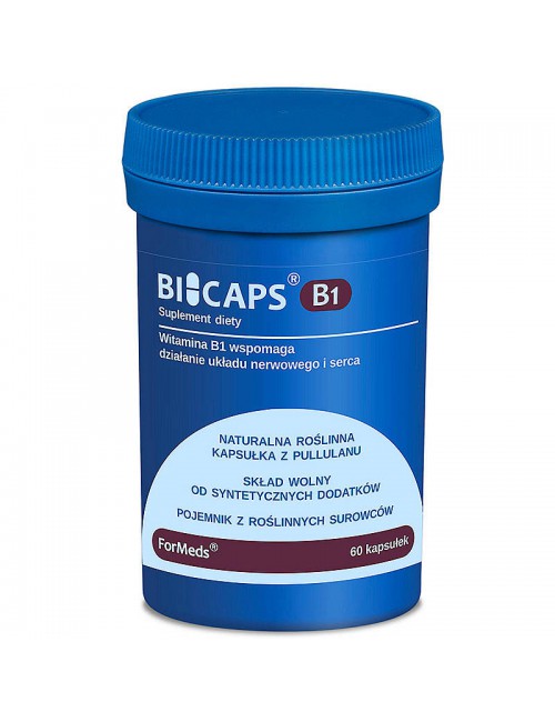 Witamina B1 100mg 60kaps Bicaps