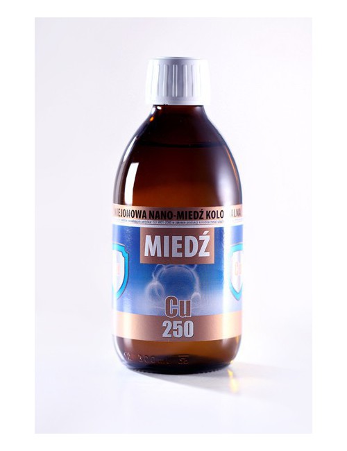 Miedź koloidalna niejonowana w płynie CU 250 (300ml) ProActiv