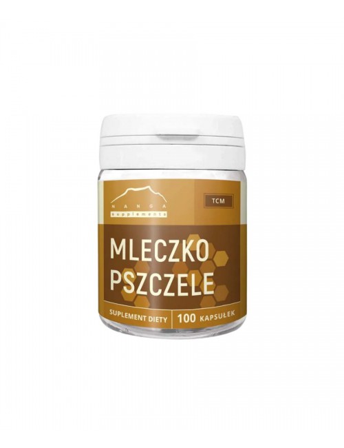 Mleczko pszczele 200mg 100kaps Nanga