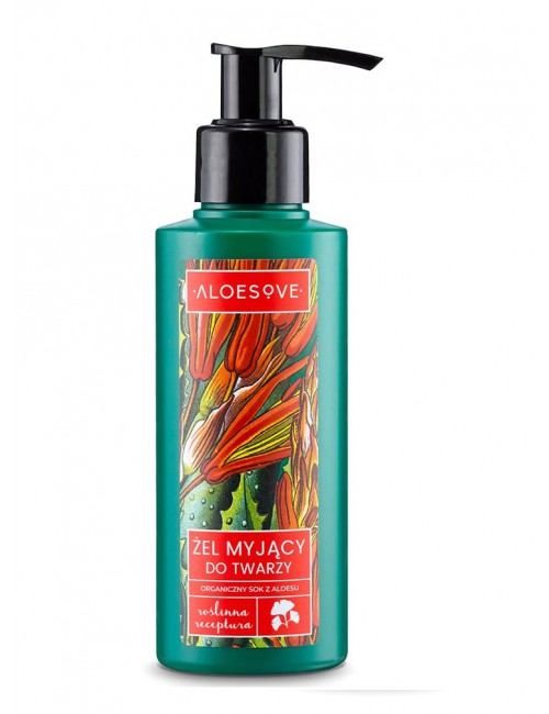 Żel myjący do twarzy Aloesove 150ml Sylveco