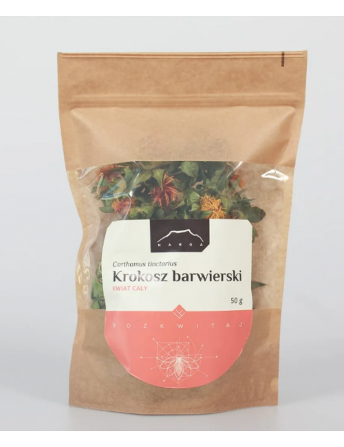 Krokosz barwierski kwiat 50g Nanga