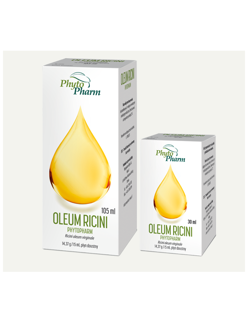 Olej rycynowy (oleum ricini) płyn doustny 30g Phytopharm