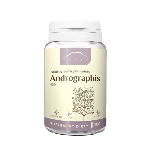 Andrographis paniculata 10% ekstrakt 400mg 100kaps Nanga